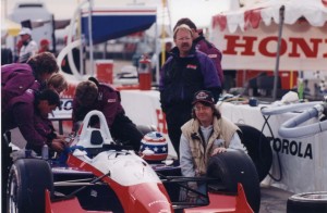 Jon producing a Honda national spot at Firebird Raceway in Phoenix