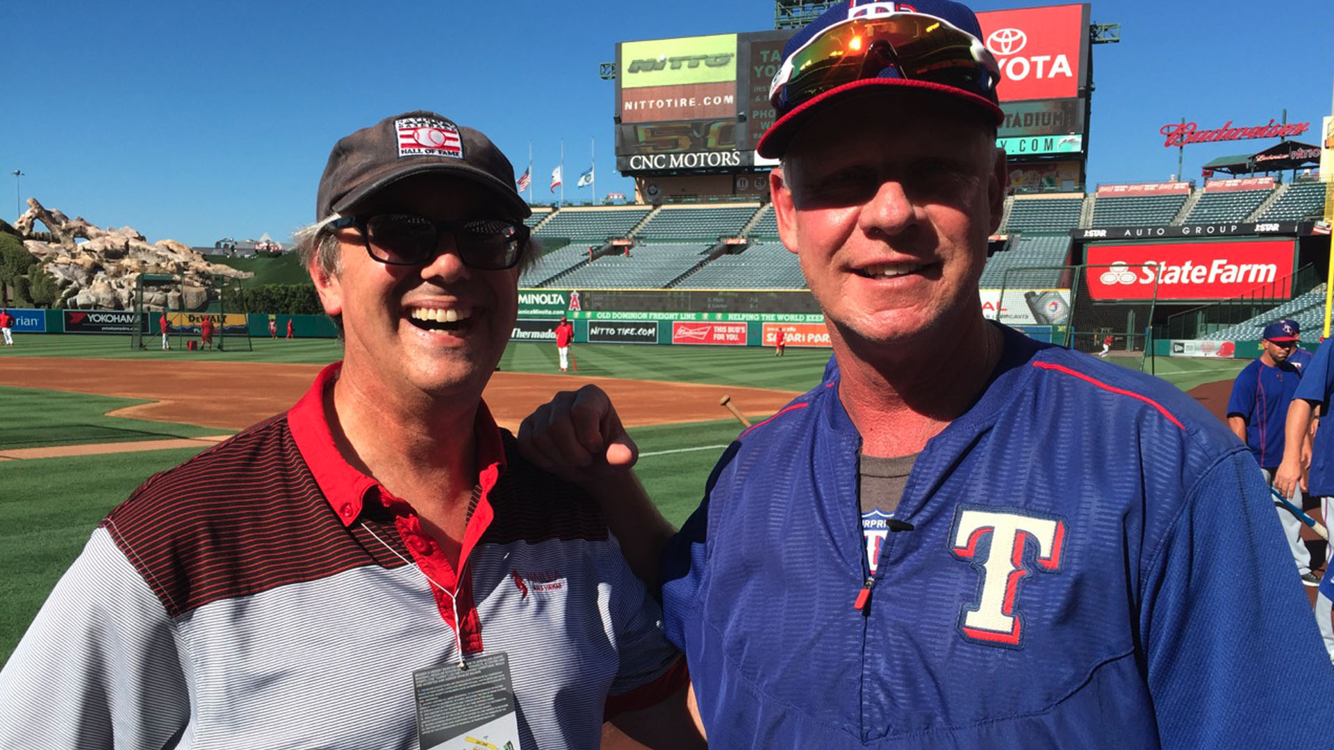 Jon with Steve Buechele